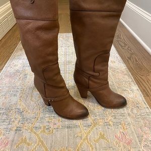 Sam Edelman knee-high boots in Brown, size 9M